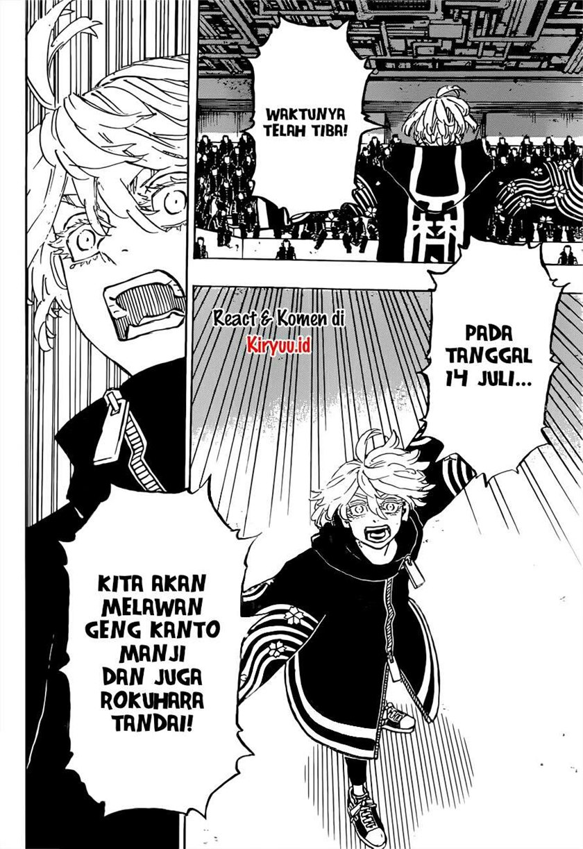 Tokyo卍Revengers Chapter 218 Gambar 14